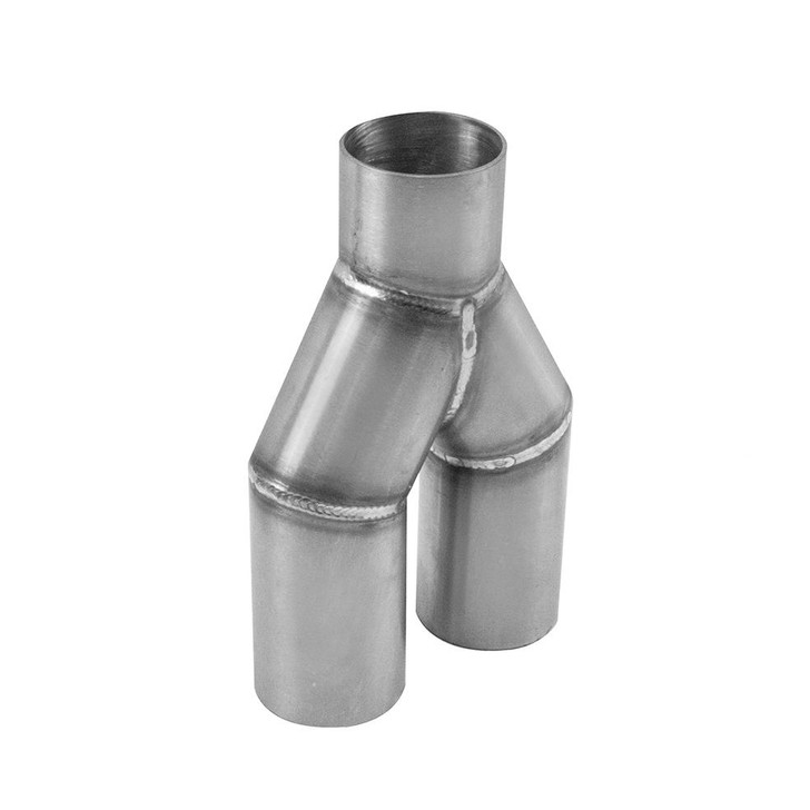 2 inch 51mm Exhaust Y Pipe 304 Stainless Steel Y Piece