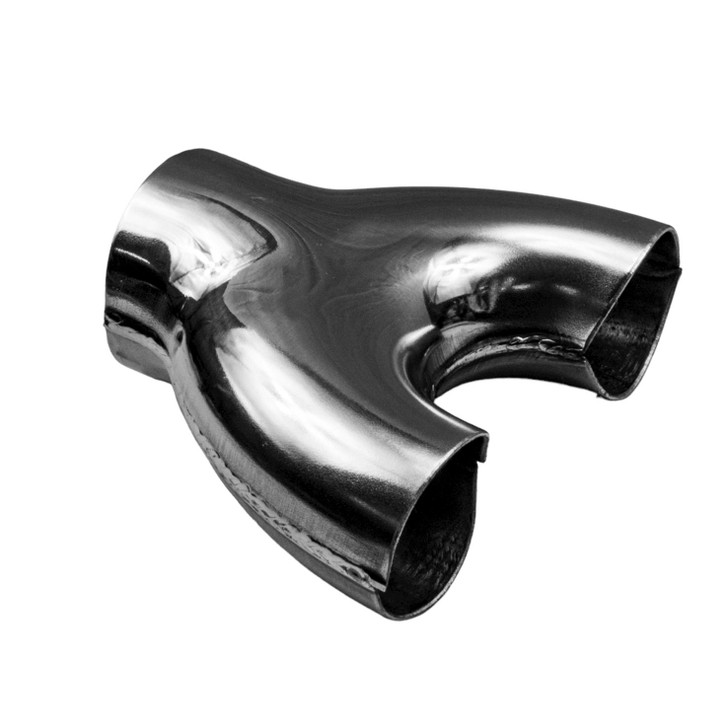 Universal Exhaust Pressed Y Pipe 304 Stainless Steel - YPC51
