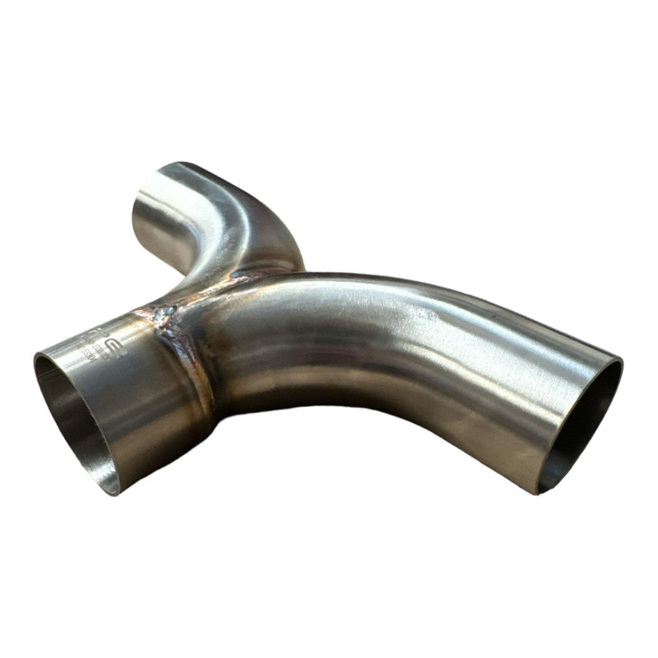 2.25 inch 57mm Exhaust Seagull Y Pipe 304 Stainless Steel T Piece