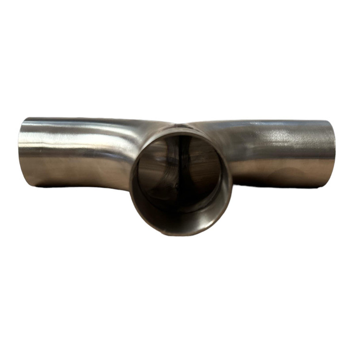 2 inch 51mm Exhaust Seagull Y Pipe 304 Stainless Steel T Piece