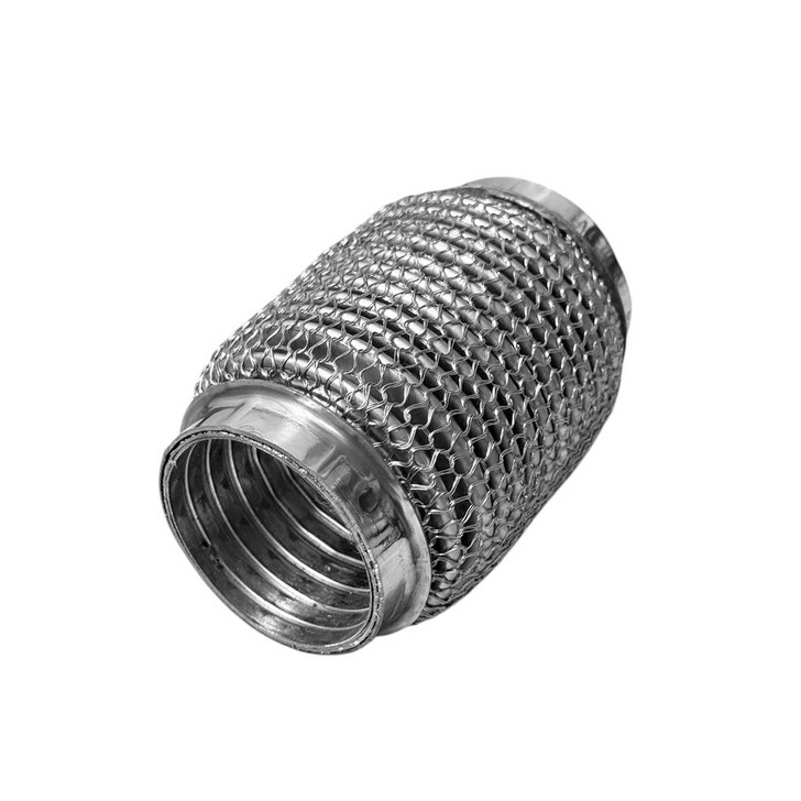 101.6mm x 100mm Soft Superflex Interlock Weld On 304 Stainless Steel Exhaust Flexi Tube Pipe