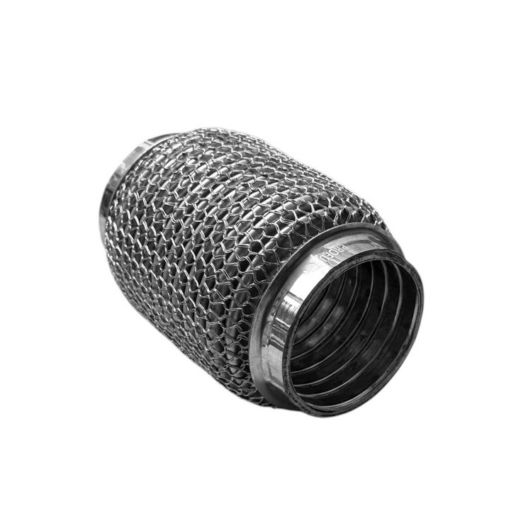 51mm x 100mm Soft Superflex Interlock Weld On 304 Stainless Steel Exhaust Flexi Tube Pipe