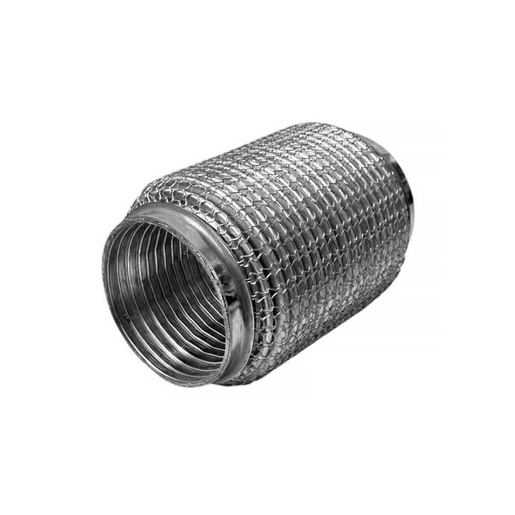 101.6mm x 150mm Soft Superflex Interlock Weld On 304 Stainless Steel Exhaust Flexi Tube Pipe
