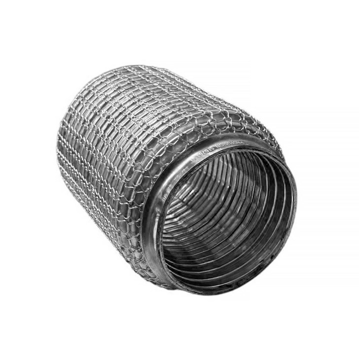 45mm x 150mm Soft Superflex Interlock Weld On 304 Stainless Steel Exhaust Flexi Tube Pipe