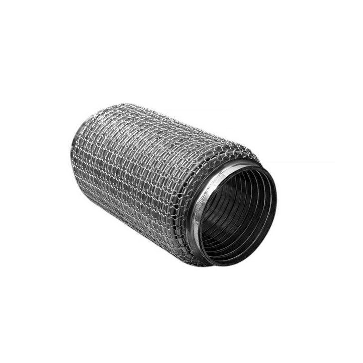 89mm x 200mm Soft Superflex Interlock Weld On 304 Stainless Steel Exhaust Flexi Tube Pipe