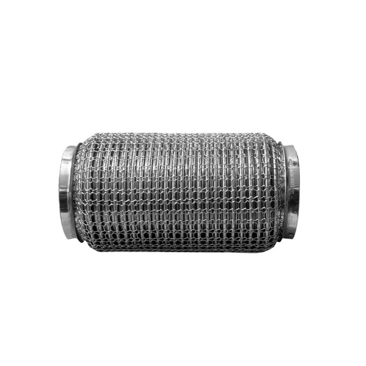 89mm x 200mm Soft Superflex Interlock Weld On 304 Stainless Steel Exhaust Flexi Tube Pipe