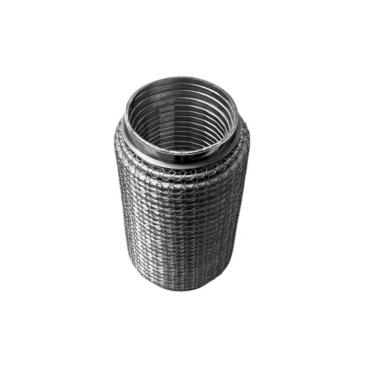 101.6mm x 200mm Soft Superflex Interlock Weld On 304 Stainless Steel Exhaust Flexi Tube Pipe