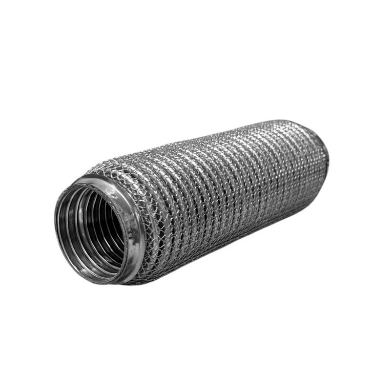 51mm x 250mm Soft Superflex Interlock Weld On 304 Stainless Steel Exhaust Flexi Tube Pipe