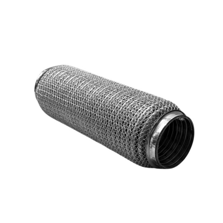 51mm x 250mm Soft Superflex Interlock Weld On 304 Stainless Steel Exhaust Flexi Tube Pipe