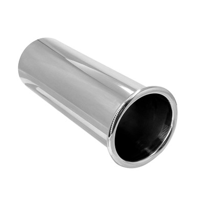 Smoothflow Stainless Steel Exhaust Tail Pipe Trim – 60mm ID, 63mm OD – Rolled In, Polished – EEP24062022003
