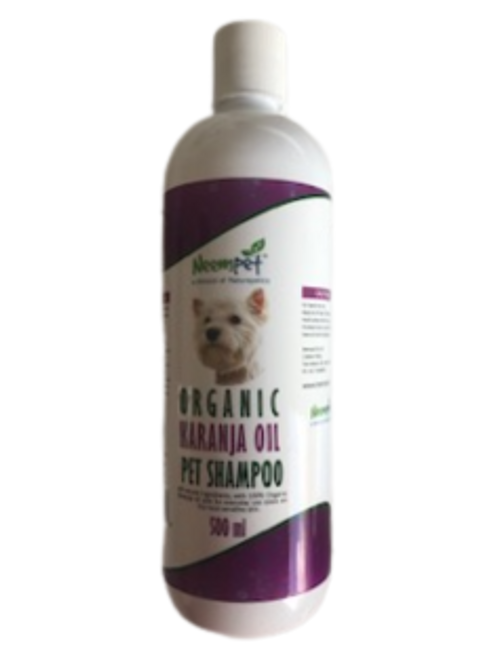 100% pure organic Karnaja Oil PET Shampoo  500 ml. 