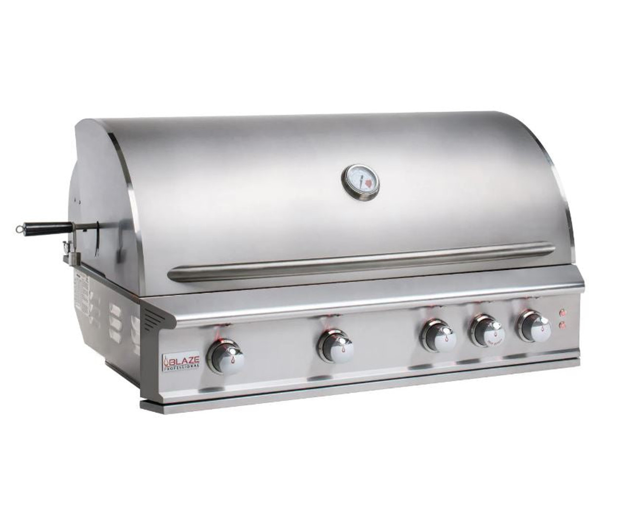 Blaze Pro Lux 44" 4-Burner Grill w/ Power Burner, Refrigerator & Access Door NG - BLZ4PROPCKGNG