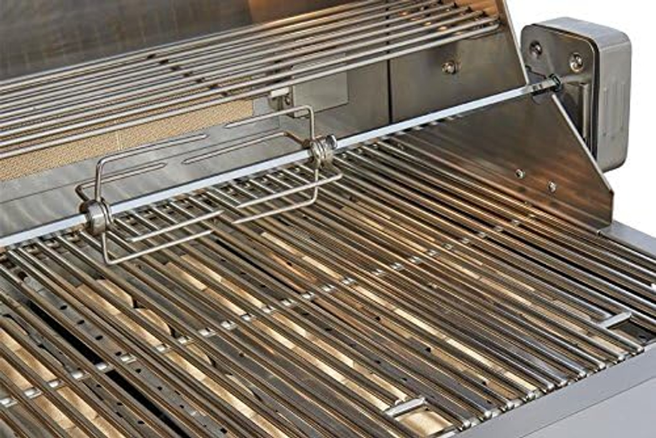 Close Out Premier Design 4 Burner w/ Rotisserie & Back Burner Propane- PD-40BQRLP