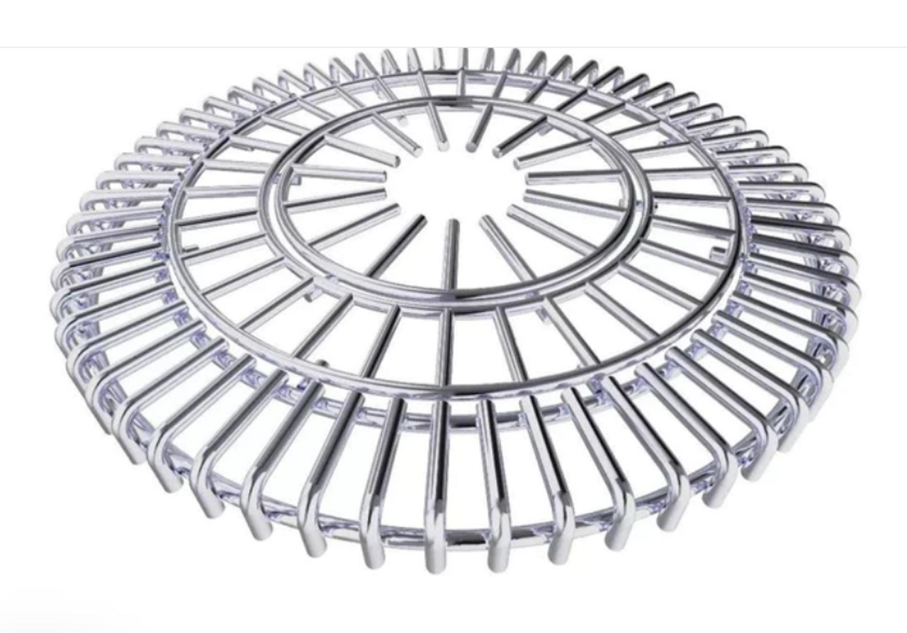 Sunstone - 20" Diameter Stainless Steel 3-In-1 Raised Cooking Grates - SUN24PCB-GRATE