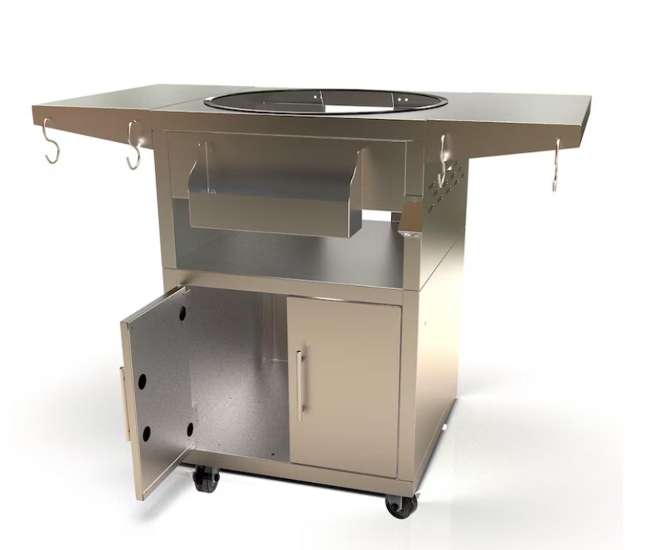 Blaze Cast Aluminum Kamado Grill Cart Only - BLZ-20-KMDO-CART-SC