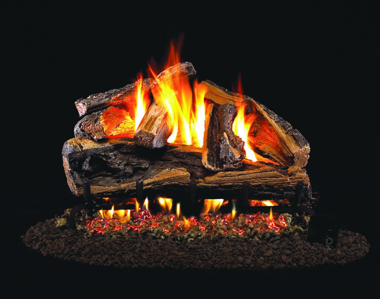 Peterson Gas Logs 18" Rugged Split Oak Gas Logs Only - RRSO18