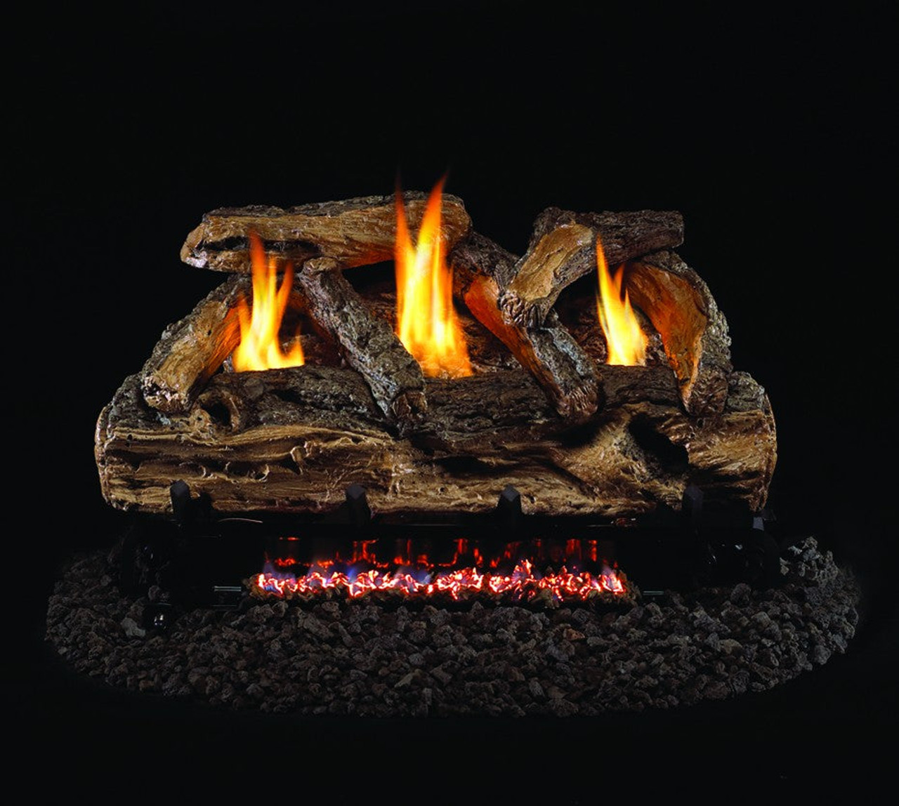 Peterson Gas Logs 30" Vf Split Oak Logs Only - S930