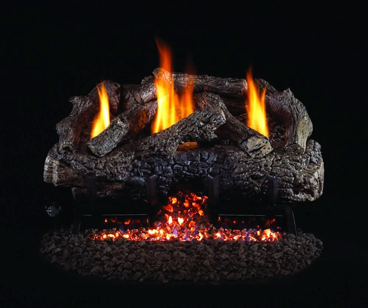 Peterson Gas Logs Charred Frontier Oak 30" Vf Logs - CHFR30