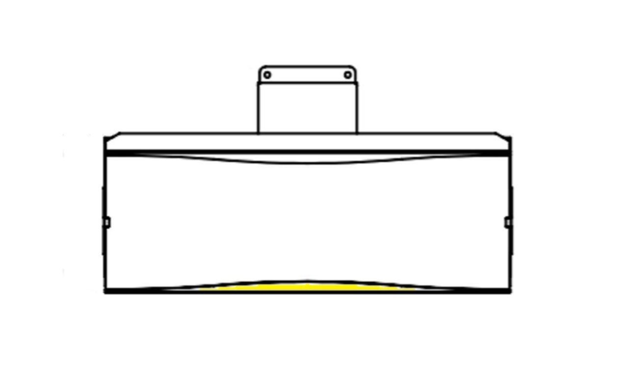 Bromic Heating - Replacement Part - Platinum Gas - 500 Series Glass Radiant Heater Bottom - BH8080005