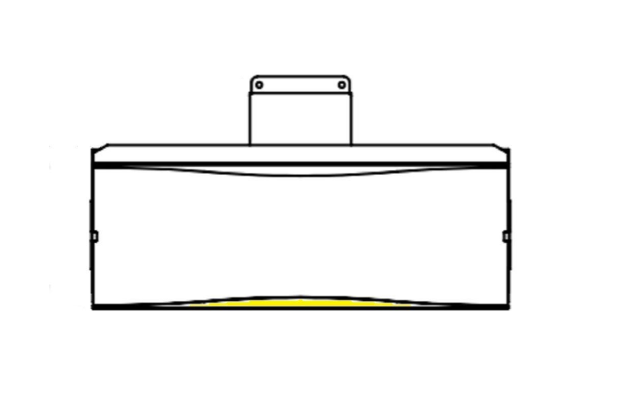 Bromic Heating - Replacement Part - Platinum Gas - 300 Series Glass Radiant Heater Bottom - BH8080004