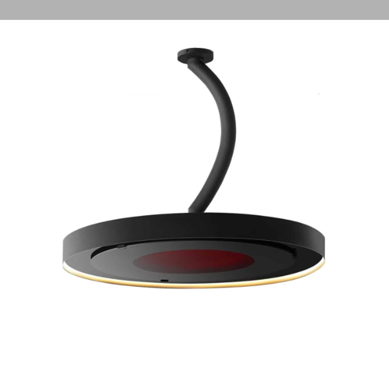 Bromic Heating - Eclipse 24-Inch Curved Ceiling Pole - BH3230004