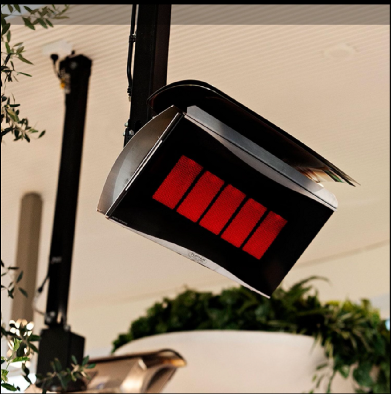 Bromic Heating 33.31 Inch Ceiling Mount Pole For Bromic Platinum & Tungsten Smart-Heat Gas Patio Heaters - BH3030007