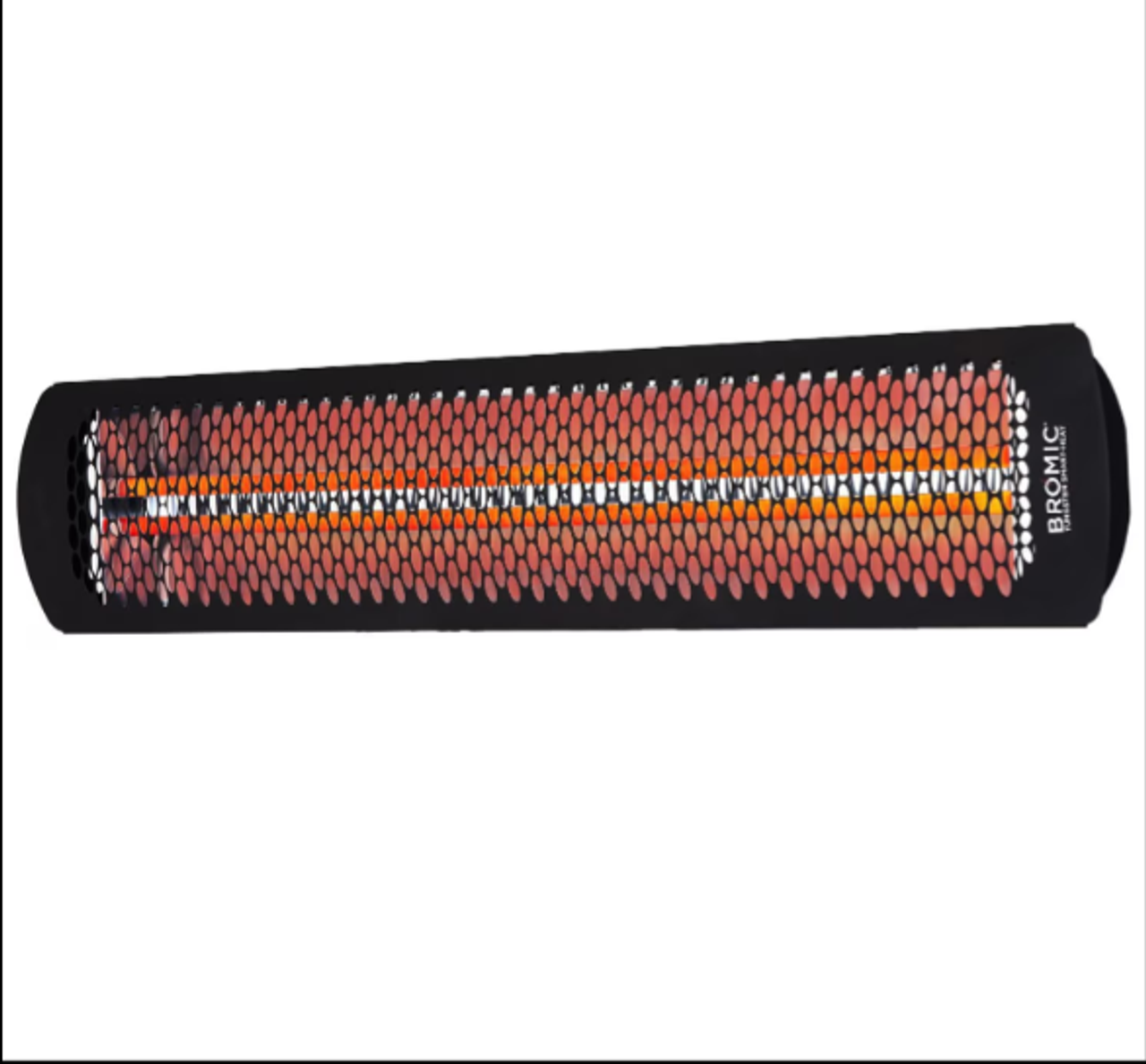 Bromic Heating Tungsten Smart-Heat 44-Inch 4000W Dual Element 208V Electric Infrared Patio Heater - Black - BH0420034