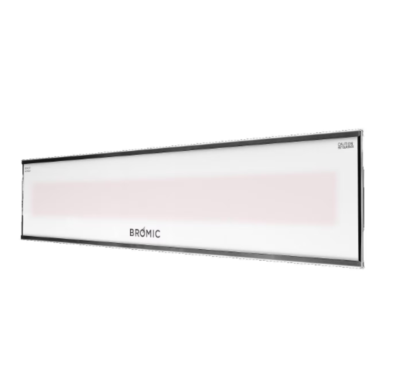 Bromic Heating Platinum Smart-Heat Marine Grade 33-Inch 2300W Dual Element 240V Electric Infrared Heater - White - BH0320017