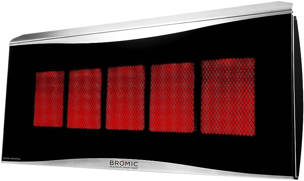 Bromic Heating Platinum 500 Smart-Heat 29-Inch 39,800 BTU Natural Gas Patio Heater - BH0110003-1