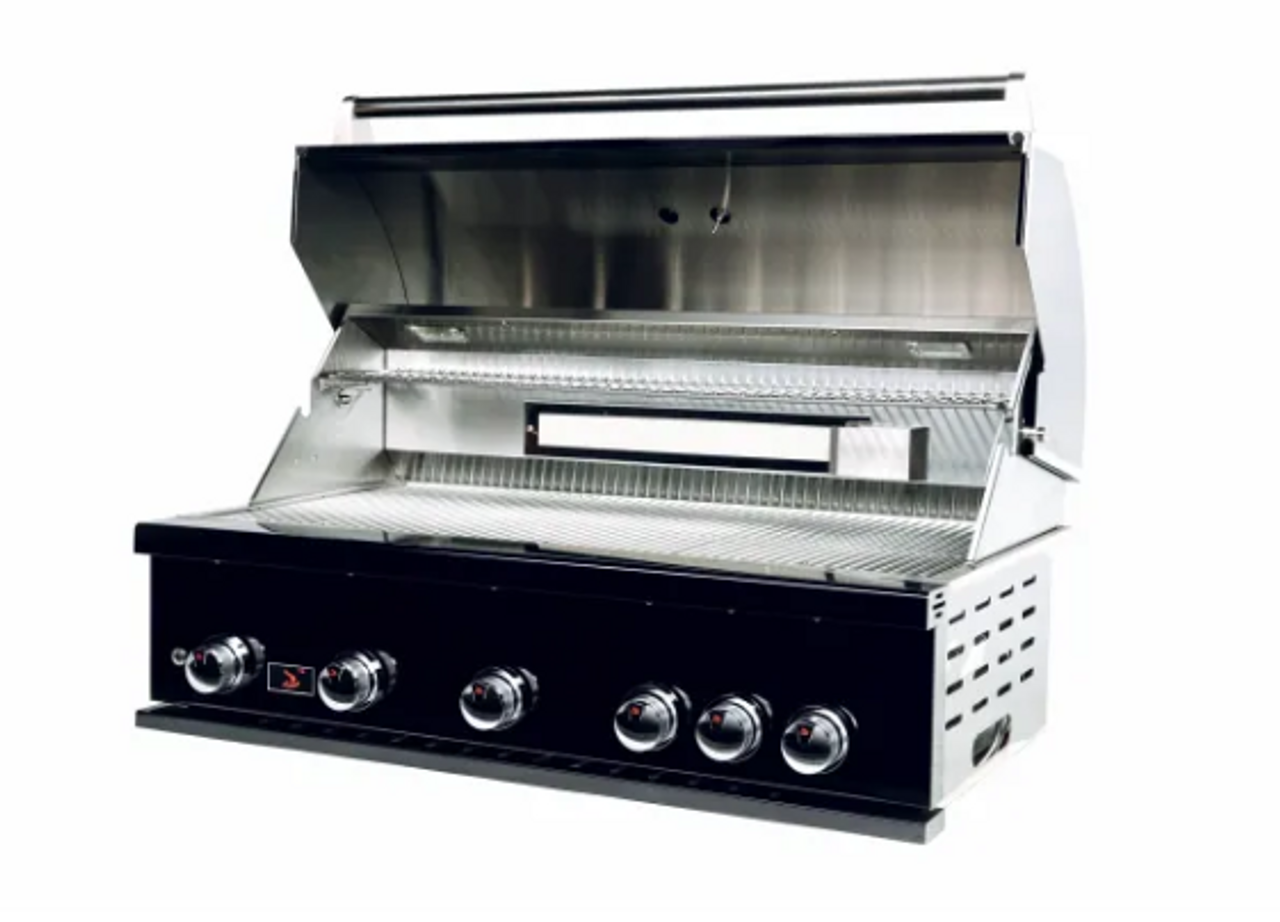 Bonfire Whistler Prime 500 Black Series - 42-Inch 5-Burner Built-In Grill - Liquid Propane Gas - CBB500-B-LP