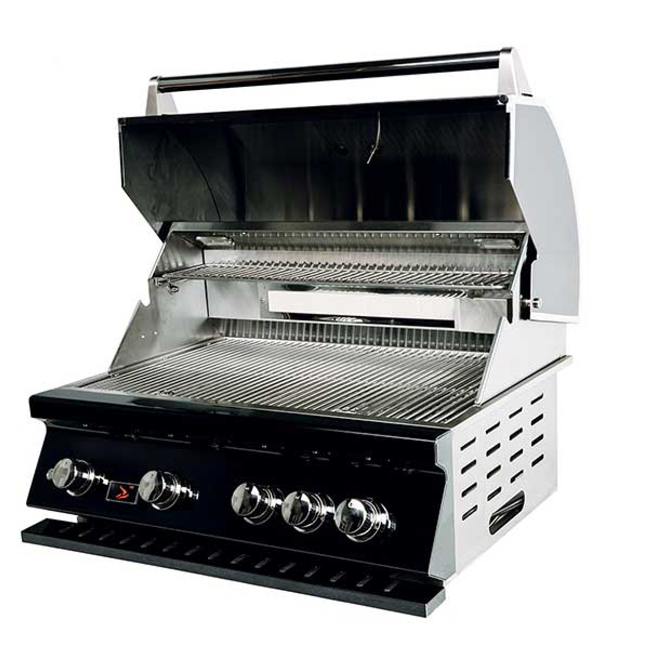Bonfire Whistler Black Series - 34 - Inch 4 Burner Built-In Grill - Liquid  Propane Gas - CBB4-B-LP