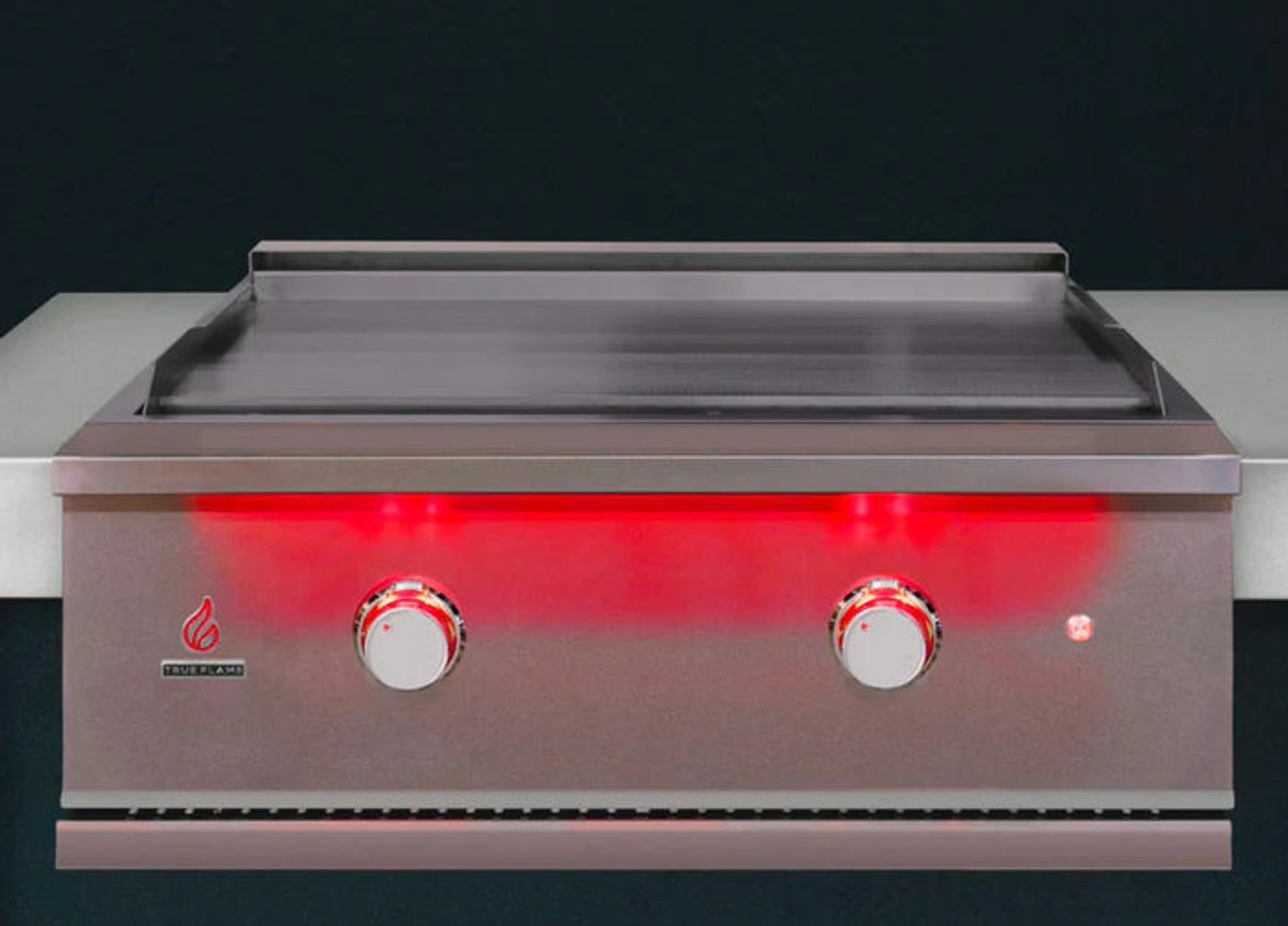 TrueFlame - 30-Inch 2-Burner Built-In Griddle - Natural Gas- TFG30-NG