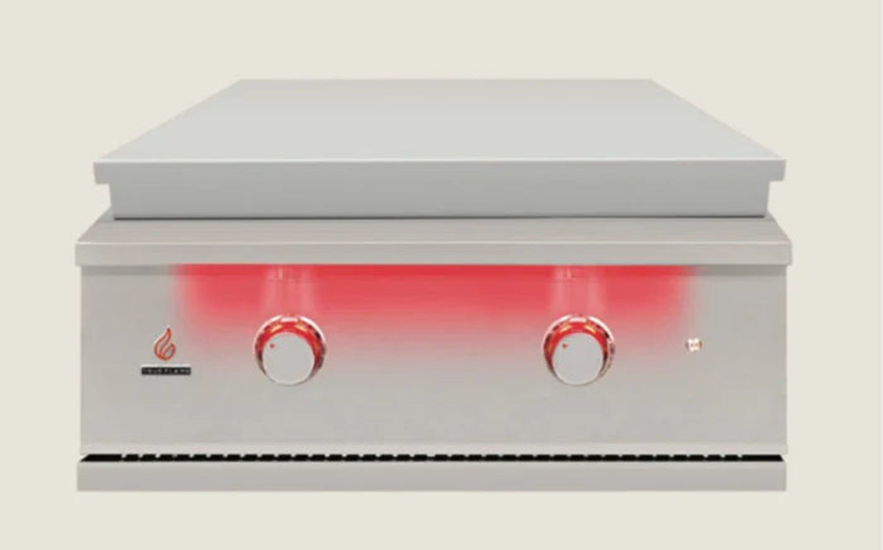 TrueFlame - 30-Inch 2-Burner Built-In Griddle - Natural Gas- TFG30-NG