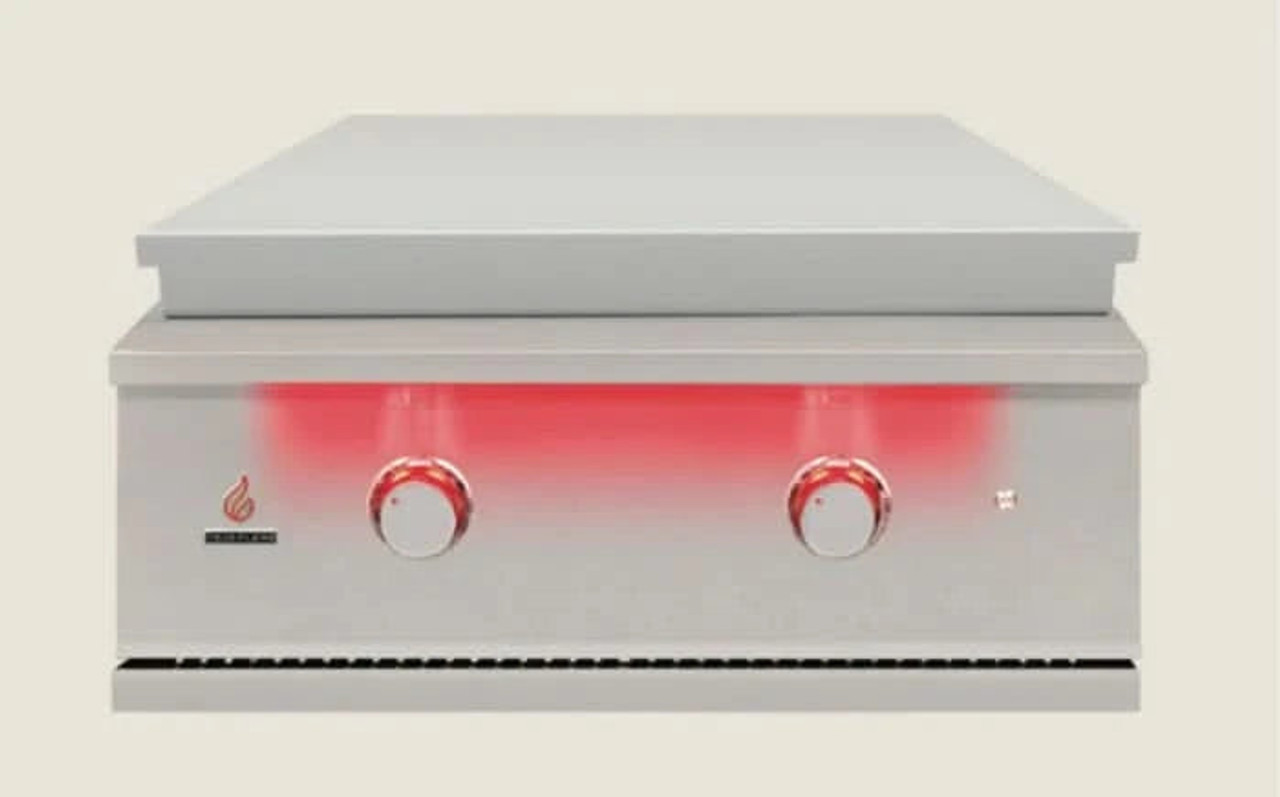 TrueFlame - 30-Inch 2-Burner Built-In Griddle - Natural Gas- TFG30-NG
