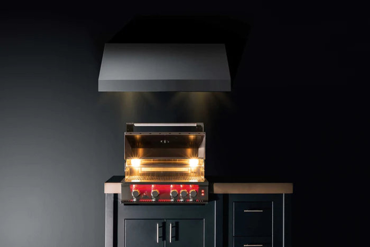 TrueFlame - 32-Inch 4-Burner Built-In Grill - Natural Gas - TF32-NG