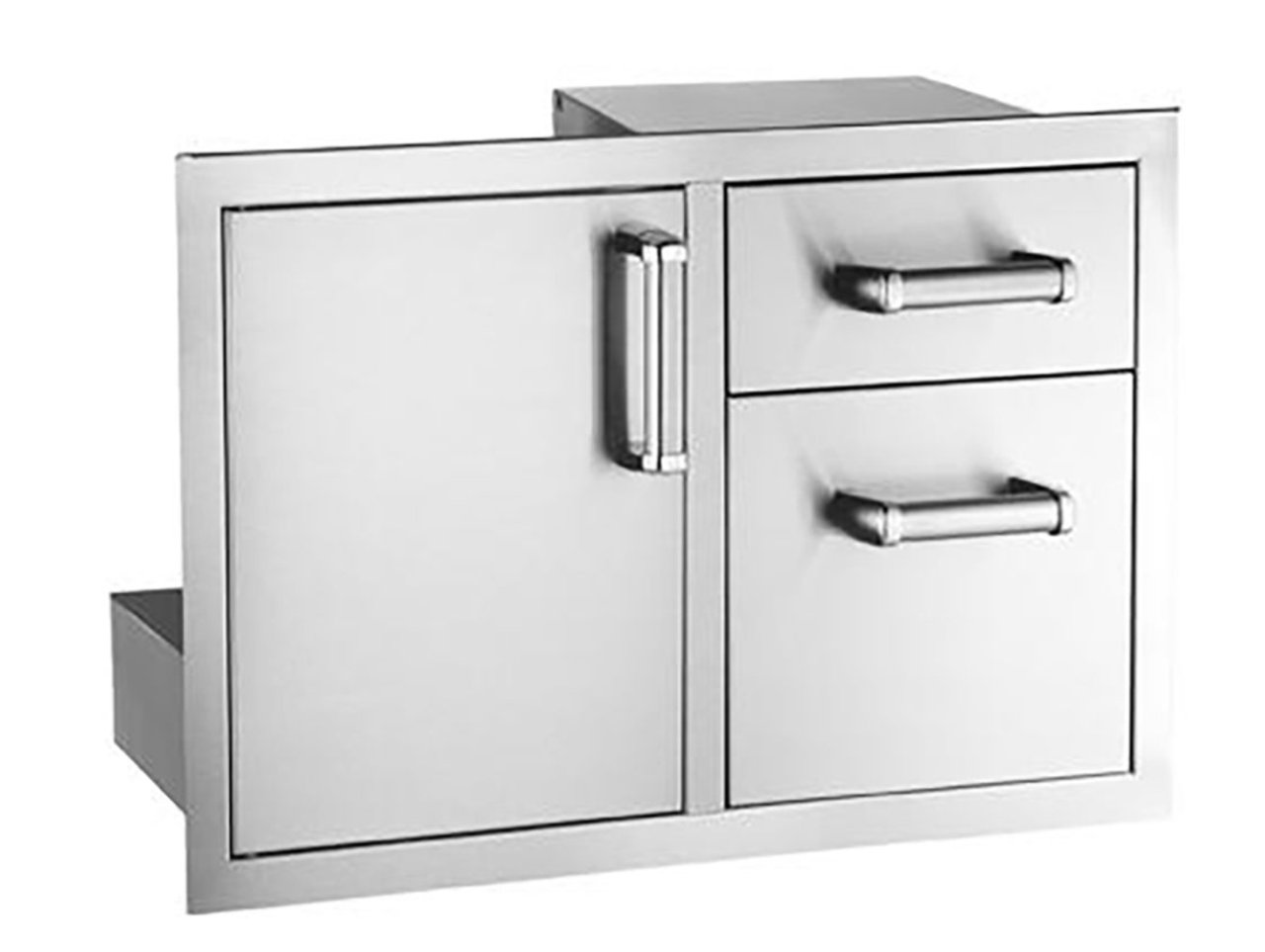 Fire Magic Premium Flush 30-Inch Access Door & Double Drawer Combo With Soft Close - 53810SC