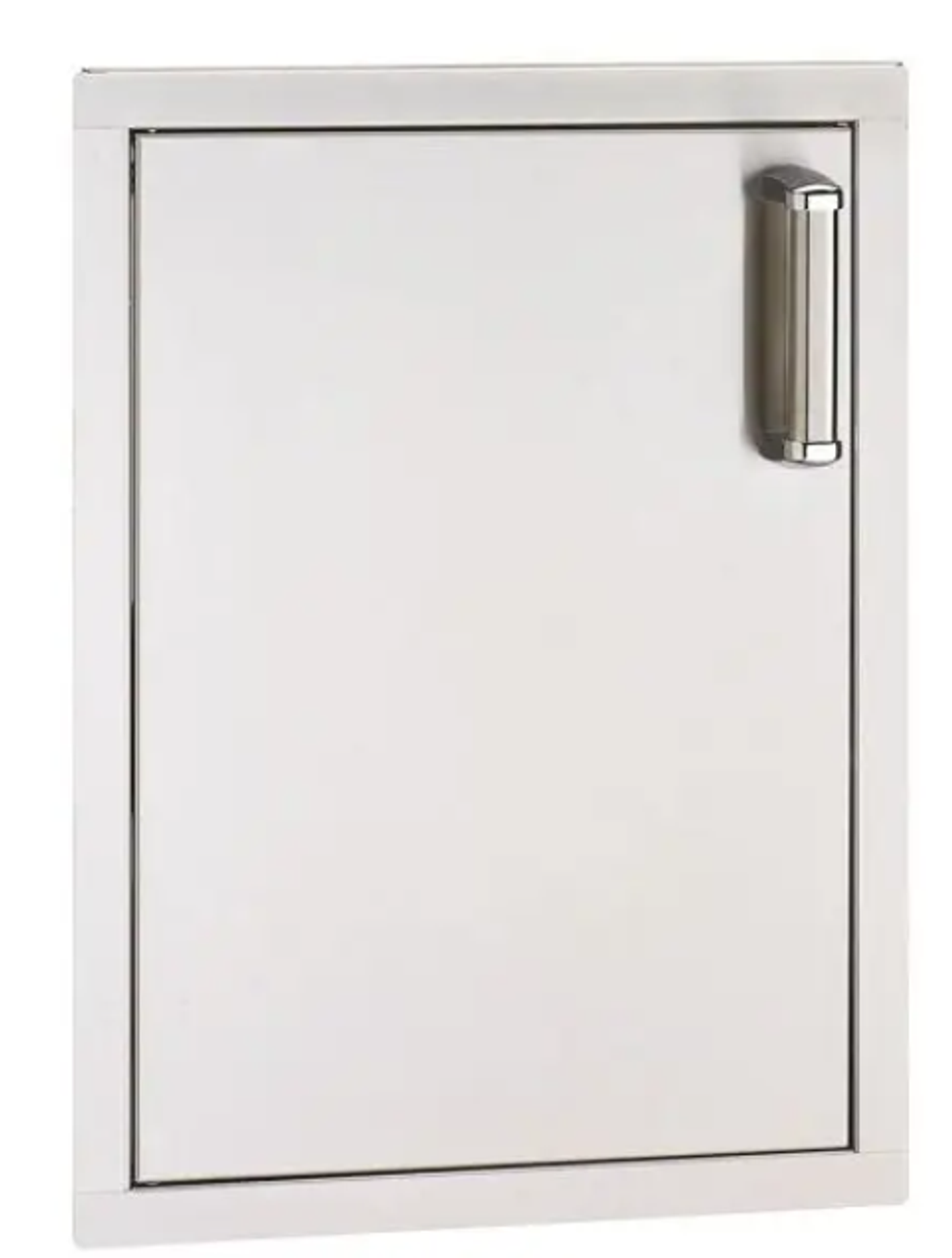 Fire Magic Premium Flush 17-Inch Left-Hinged Single Access Door - Vertical With Soft Close - 53924SC-L