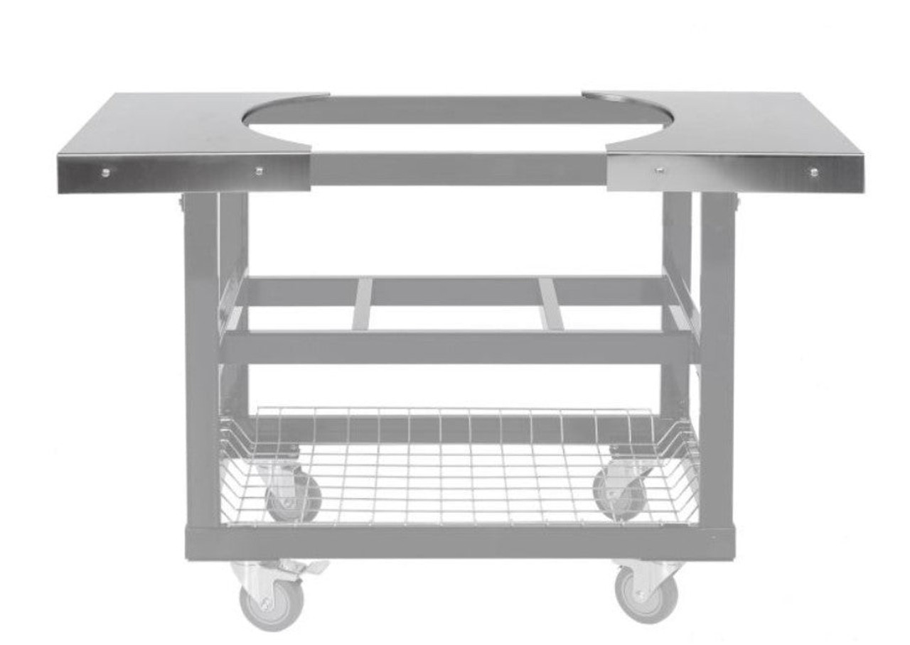 Primo Stainless Steel Side Shelves for XL 400, LG 300 (req PG00368 Cart) - PG00369