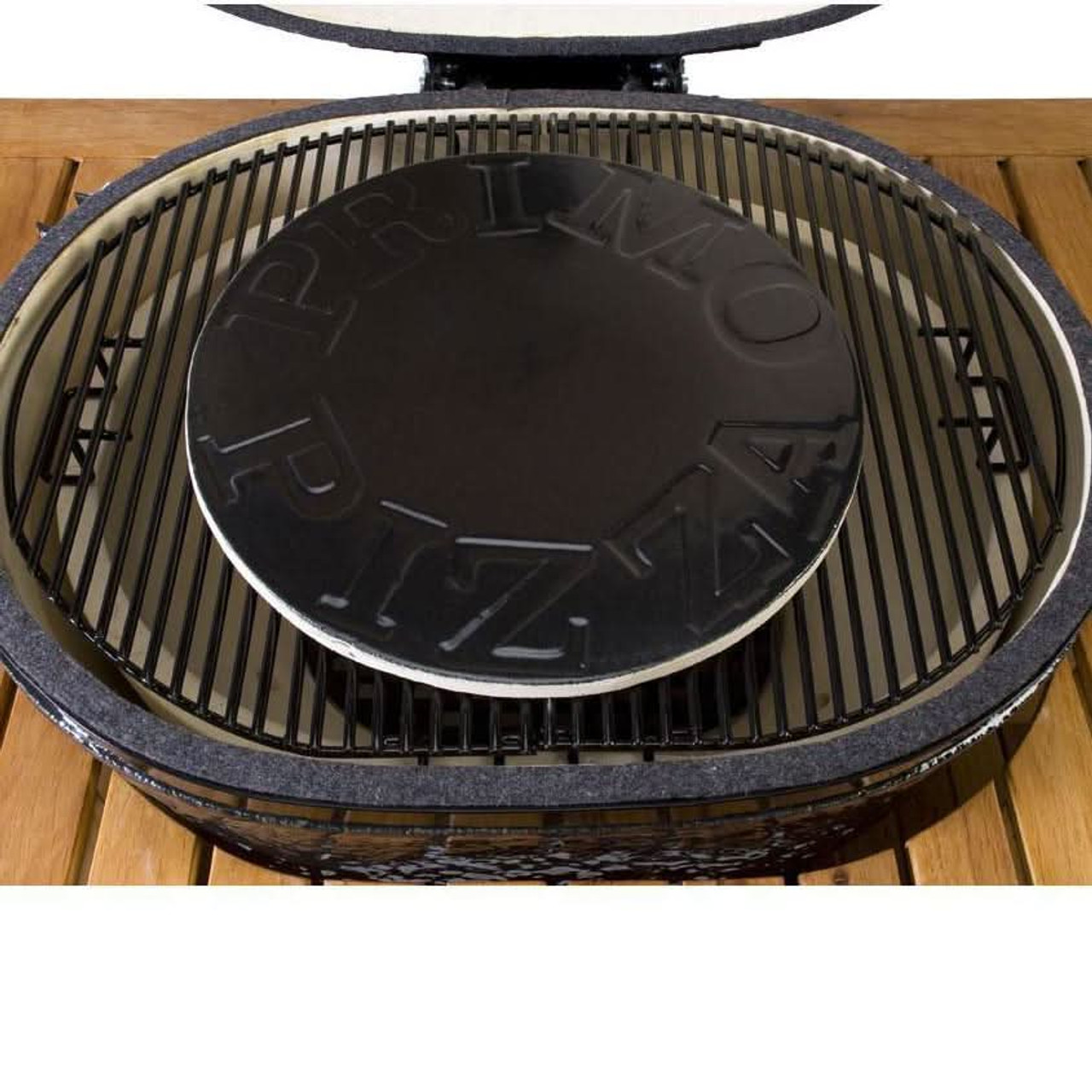 Primo Glazed Ceramic Pizza Baking Stone - 13"- PG00340