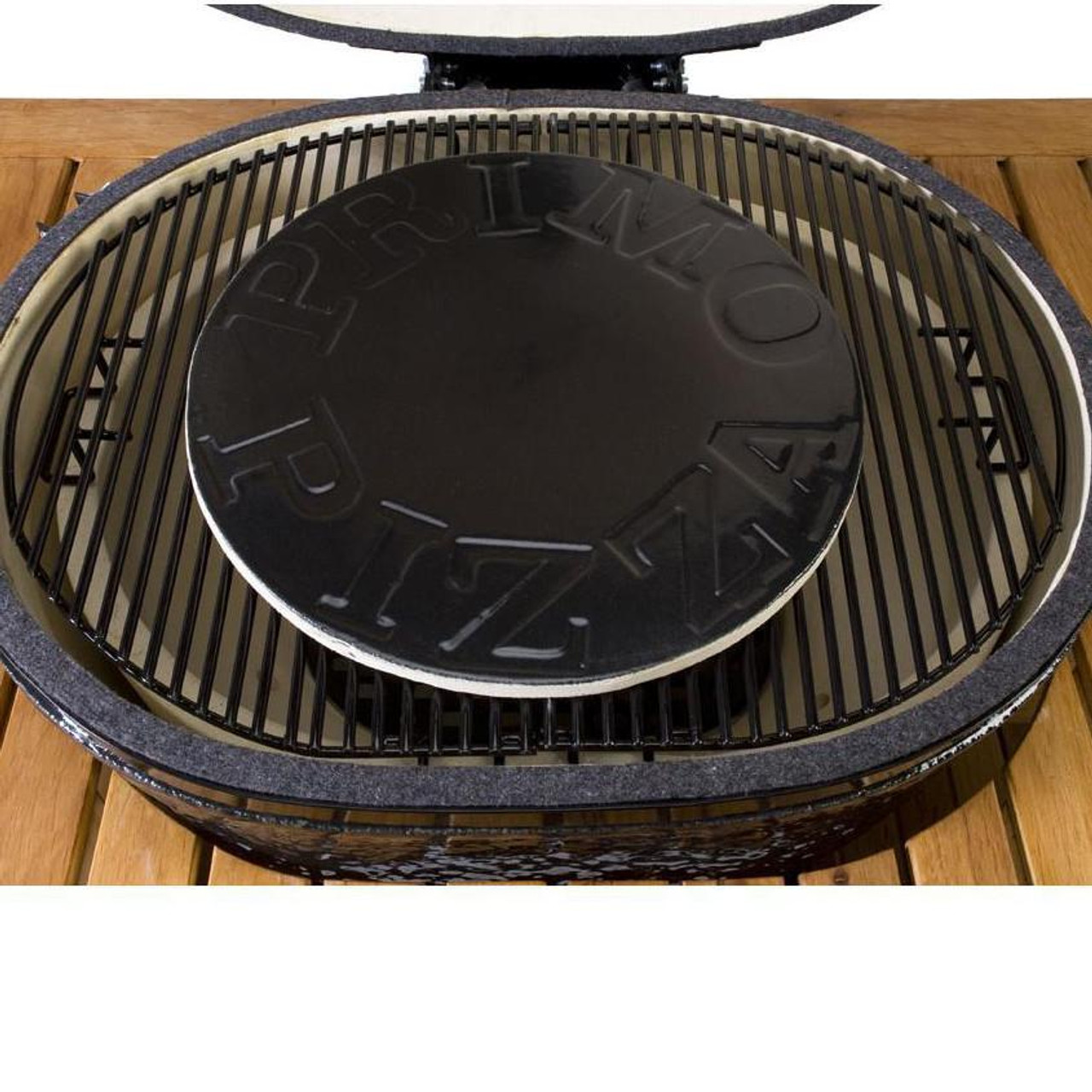 Primo Glazed Ceramic Pizza Baking Stone - 13"- PG00340
