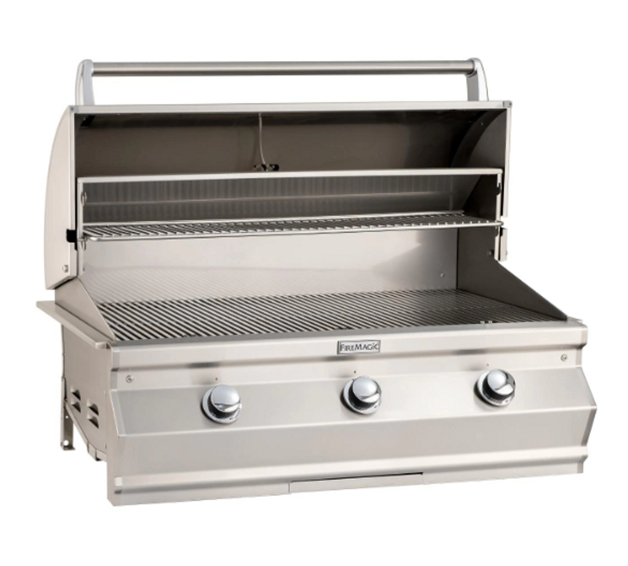 Fire Magic Choice C540I - 30-Inch 3-Burner Built-In Grill with Analog Thermometer - Natural Gas - C540I-RT1N