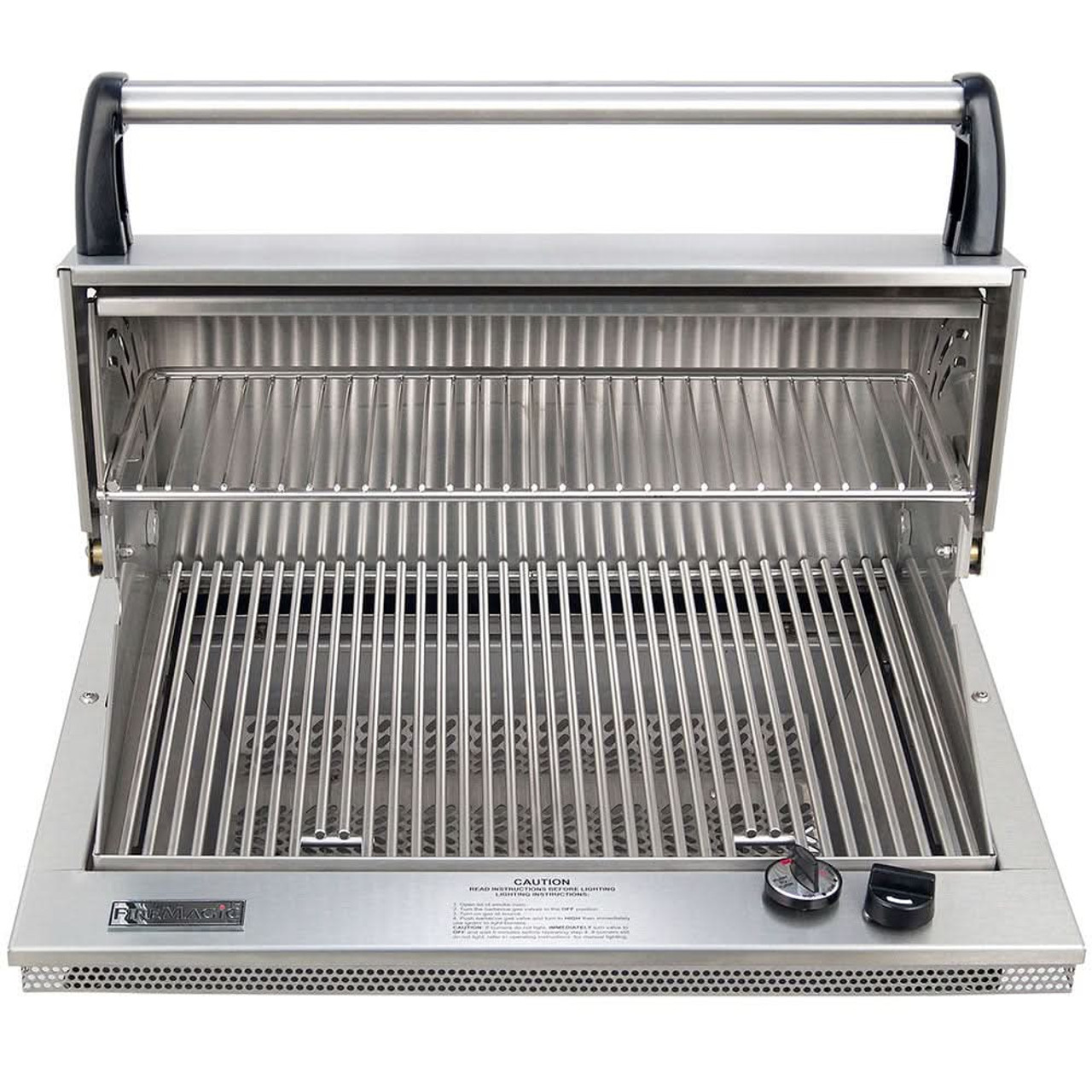 Fire Magic Legacy Deluxe Classic - 2-Burner Countertop Grill - Liquid Propane Gas - 31-S1S1P-A