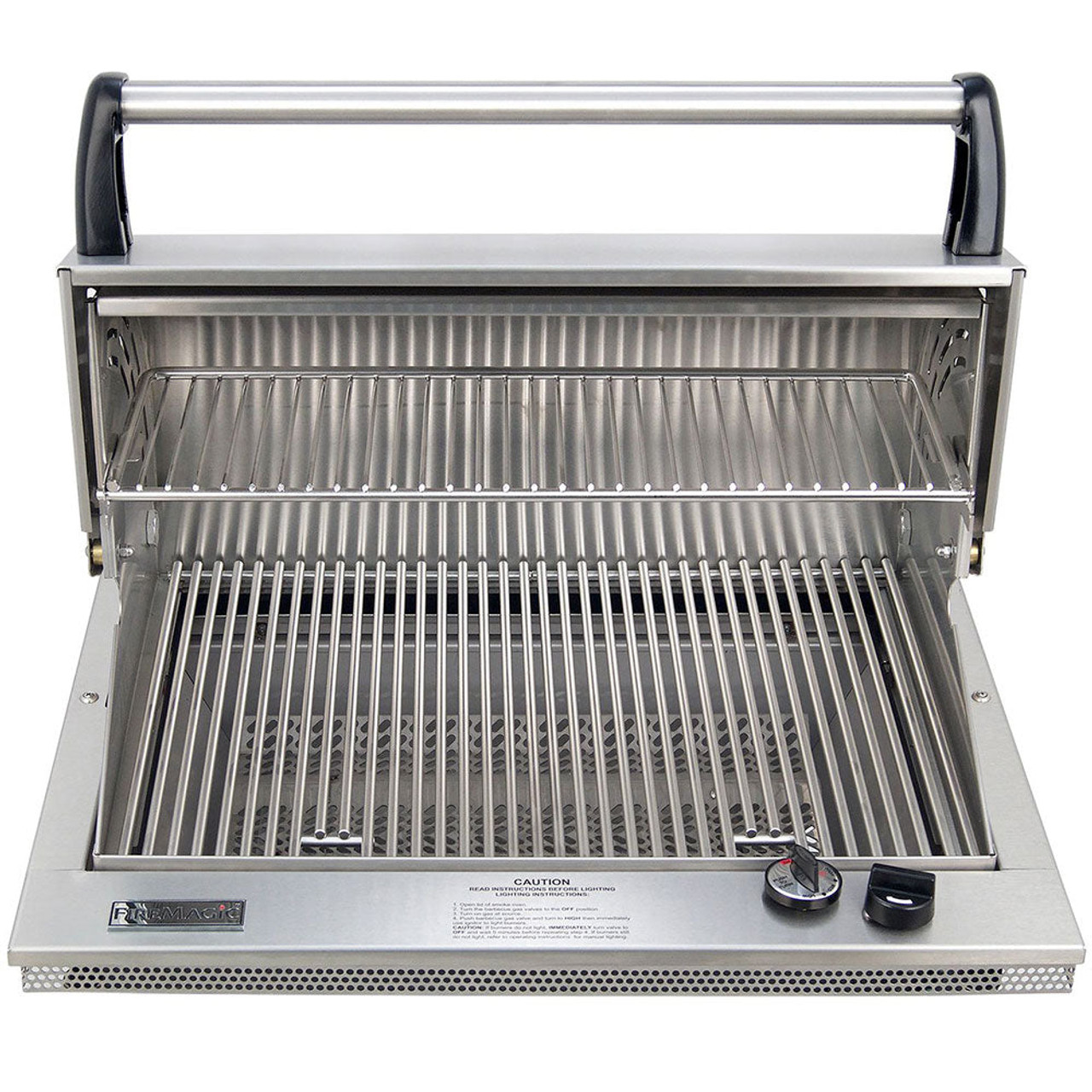 Fire Magic Legacy Deluxe Classic - 2-Burner Countertop Grill - Liquid Propane Gas - 31-S1S1P-A