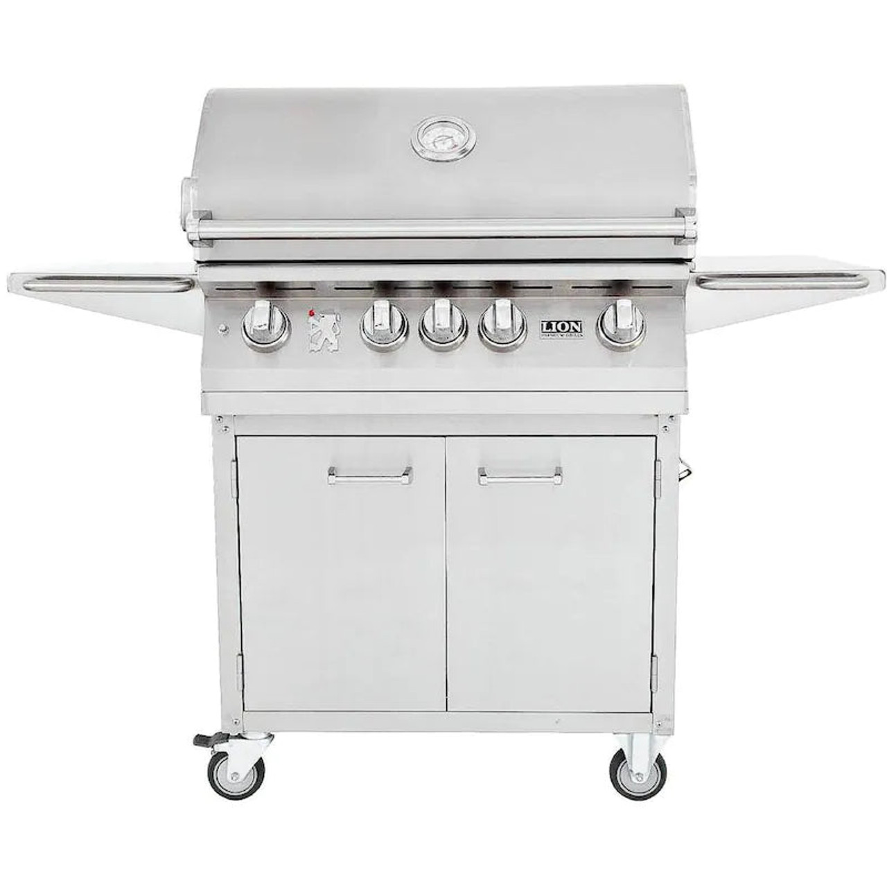 Lion L75000 - 32-Inch 4-Burner Freestanding Grill Open Box- Natural Gas - 53621 + 75623 - OB