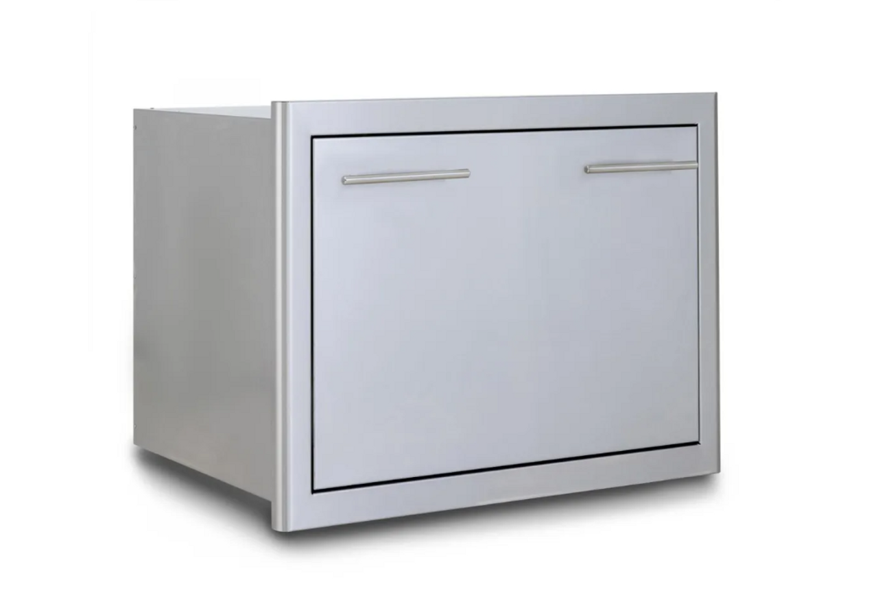Blaze 22-Inch Stainless Steel Ice Bin Cooler / Wine Chiller - BLZ-ICE-DRW-H