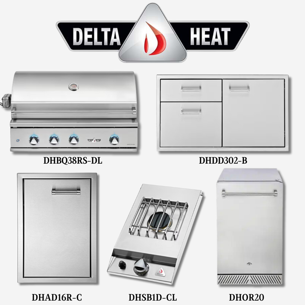 Delta Heat - DHBQ38RS-DL-PCKG-5PC