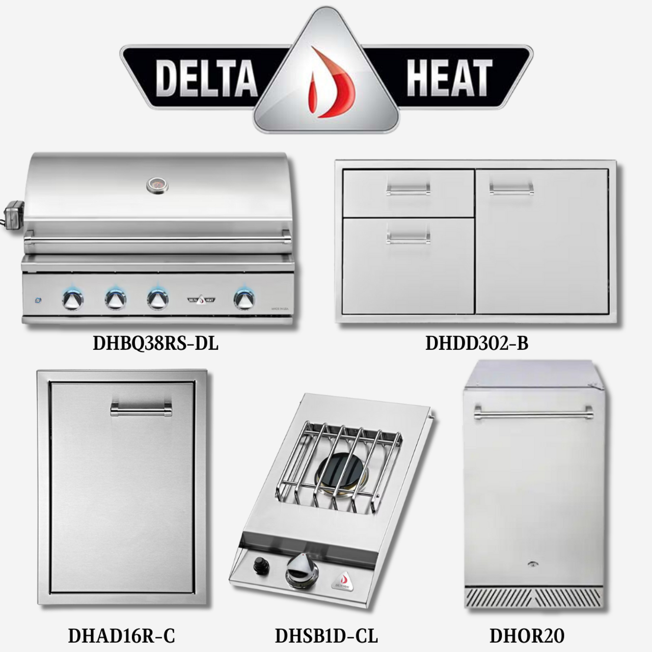 Delta Heat - DHBQ38RS-DL-PCKG-5PC