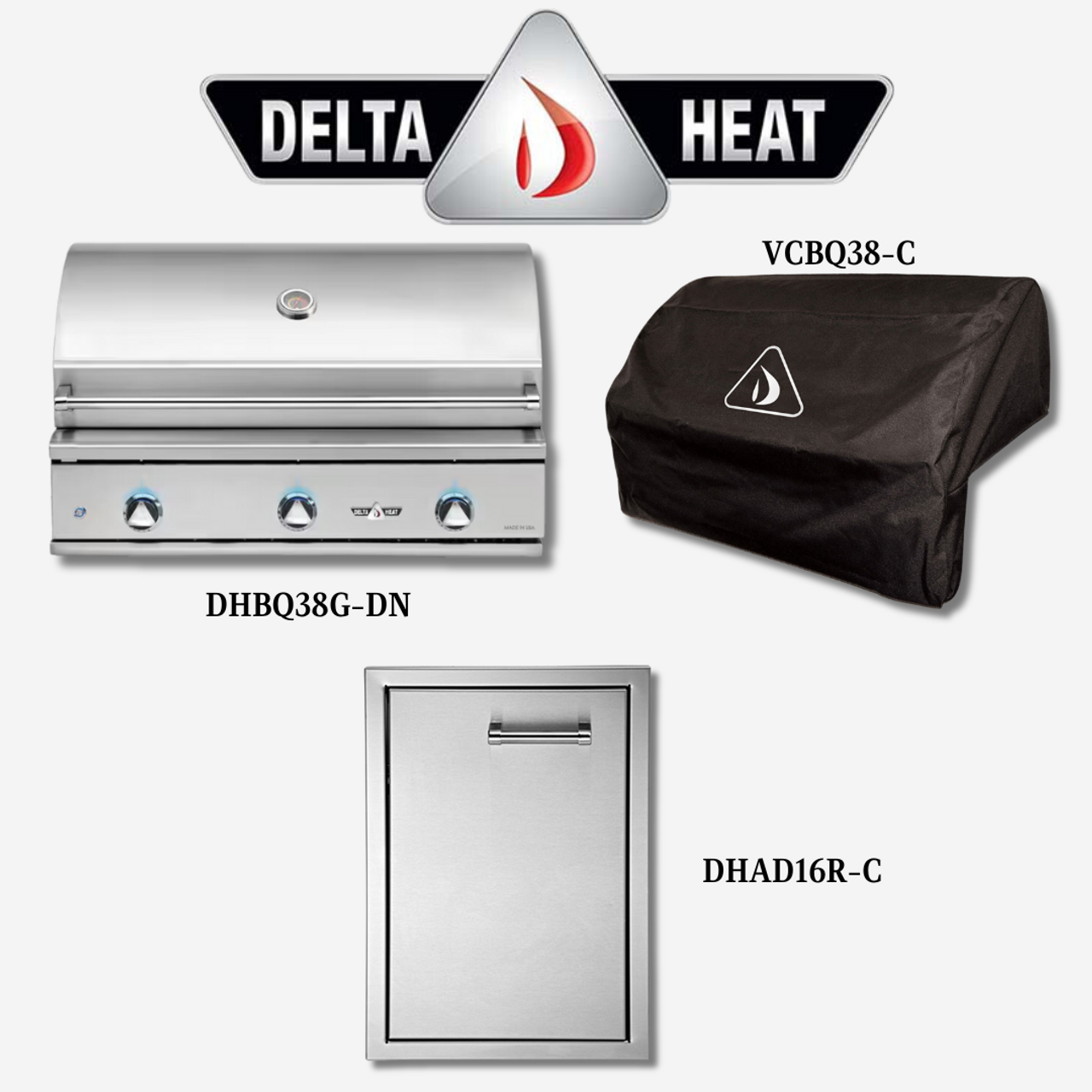 Delta Heat - DHBQ38G-DN-PCKG-3PC