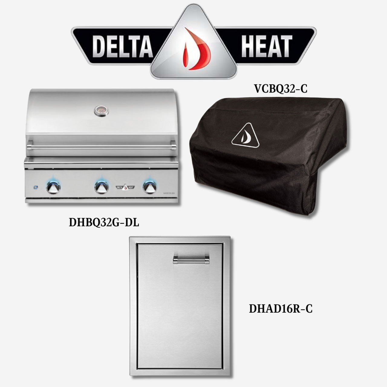 Delta Heat - DHBQ32G-DL-PCKG-3PC