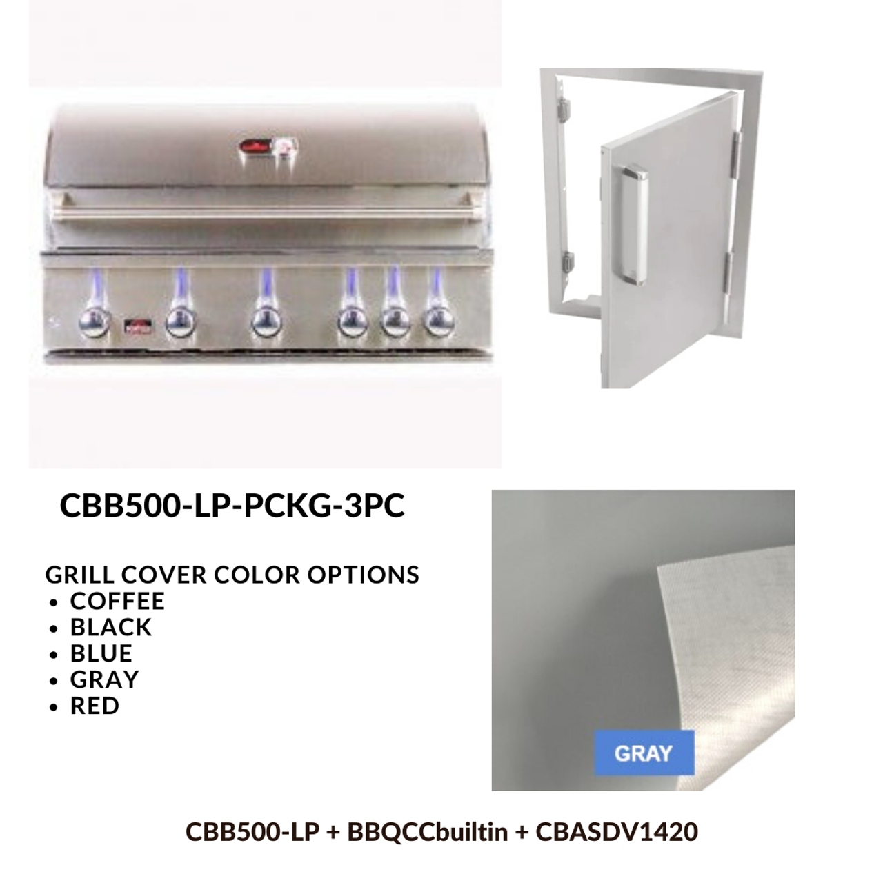 Whistler - CBB500-LP-PCKG-3PC